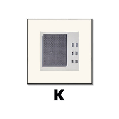 Men's Minimalist Framed Art Homeandso