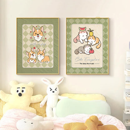 Decorative Dog-Themed Wall Art Homeandso