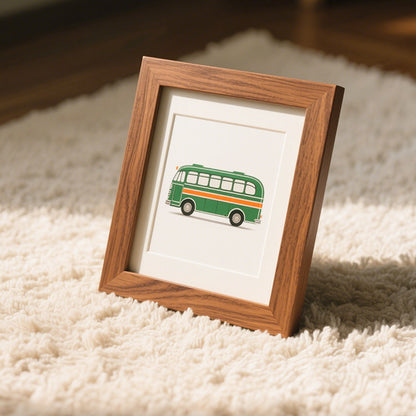 Vintage-Inspired Vehicle Wall Frame
