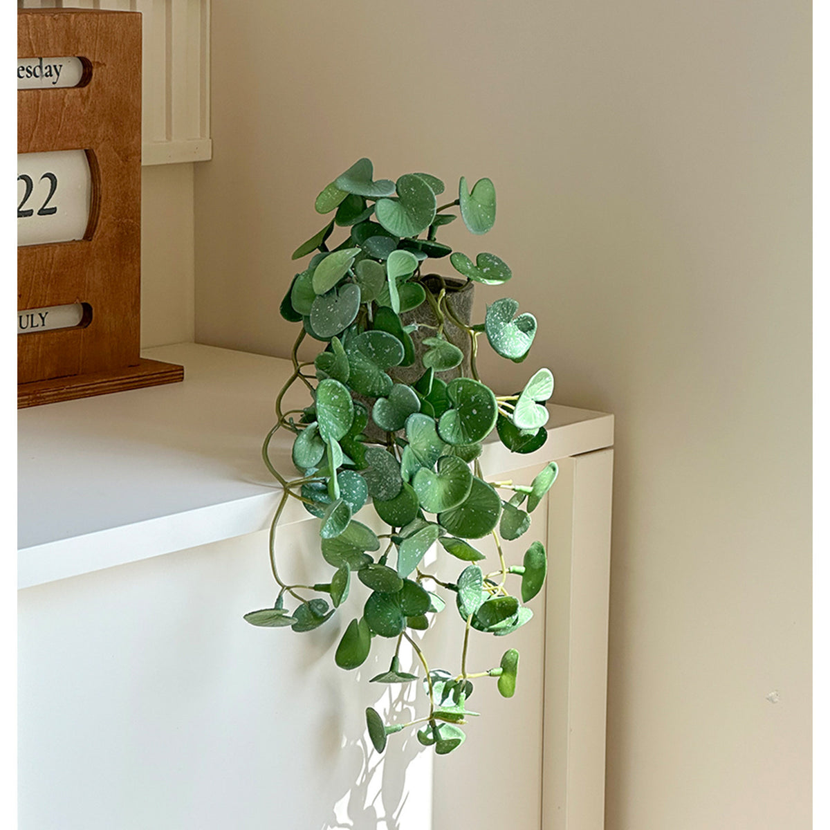 Faux Eucalyptus Hanging Plant