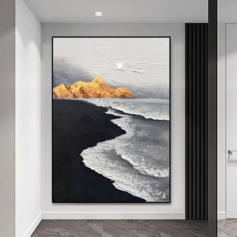 Textured Nature Landscape Canvas Art Homeandso
