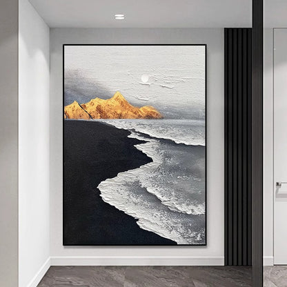 Textured Nature Landscape Canvas Art Homeandso