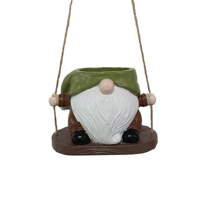Playful Gnome Planter Homeandso