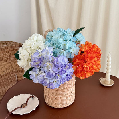 Faux Hydrangea Flower Stem