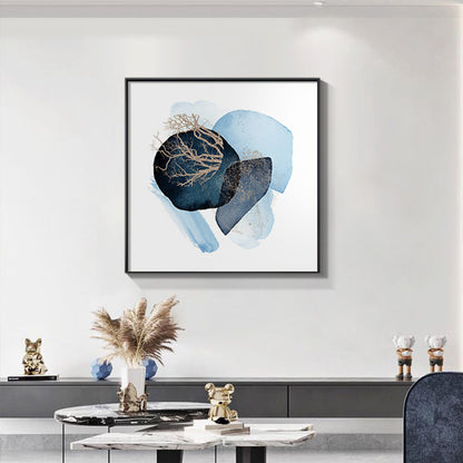 Abstract Expressionist Framed Canvas Artwork Homeandso