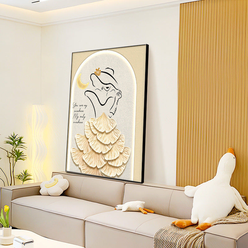 Elegant Abstract Art Print Homeandso