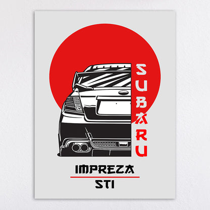 Automotive Art Print Homeandso