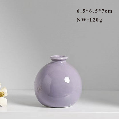 Minimalist Ceramic Decorative Vase Homeandso