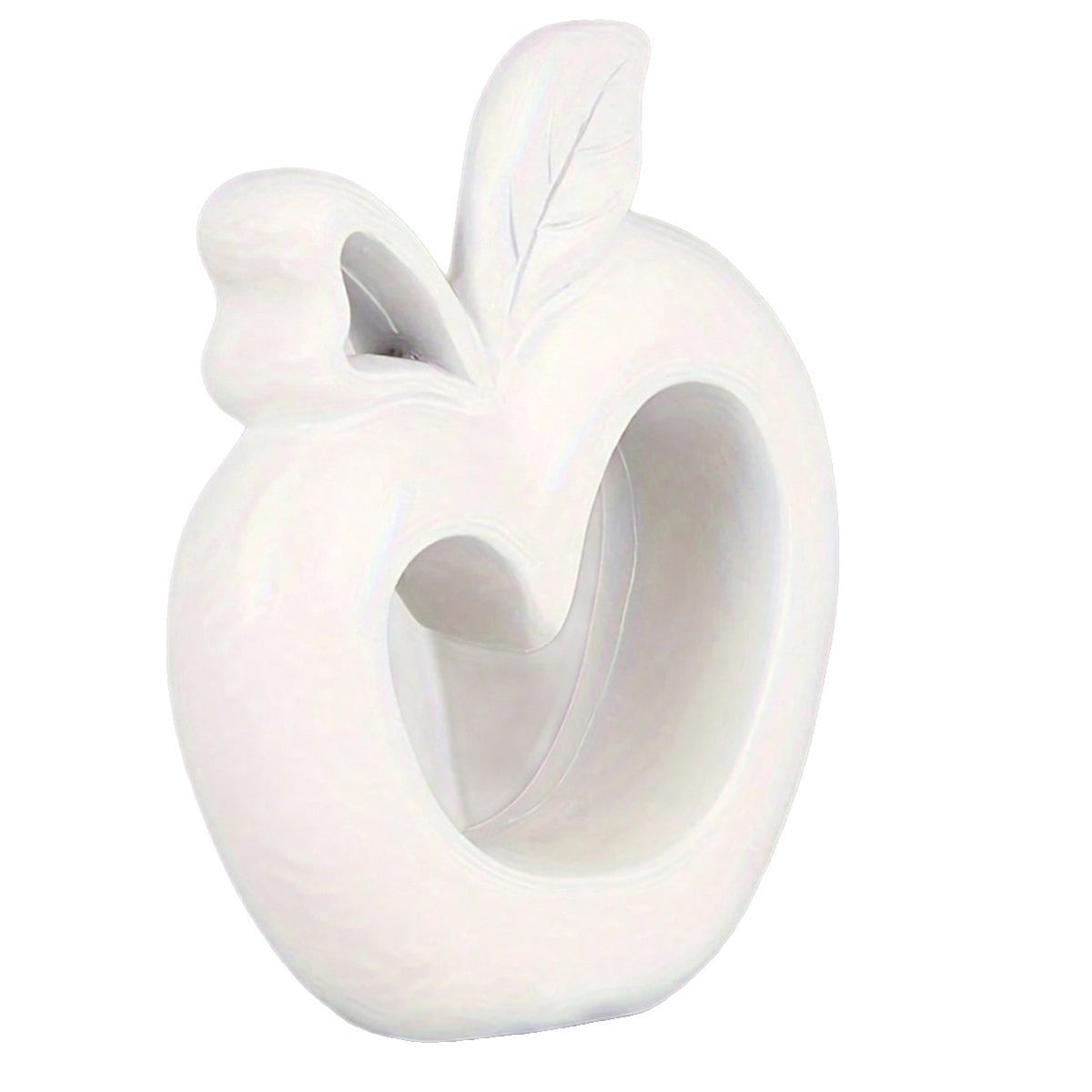Contemporary Apple-Shaped Sculpture Homeandso