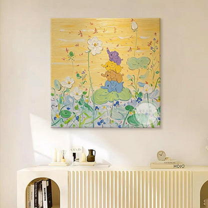 Playful Nature-Themed Canvas Wall Art Homeandso