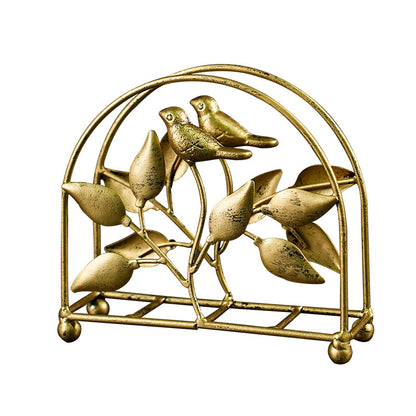 Decorative Leaf-Shaped Desk Organizer Homeandso
