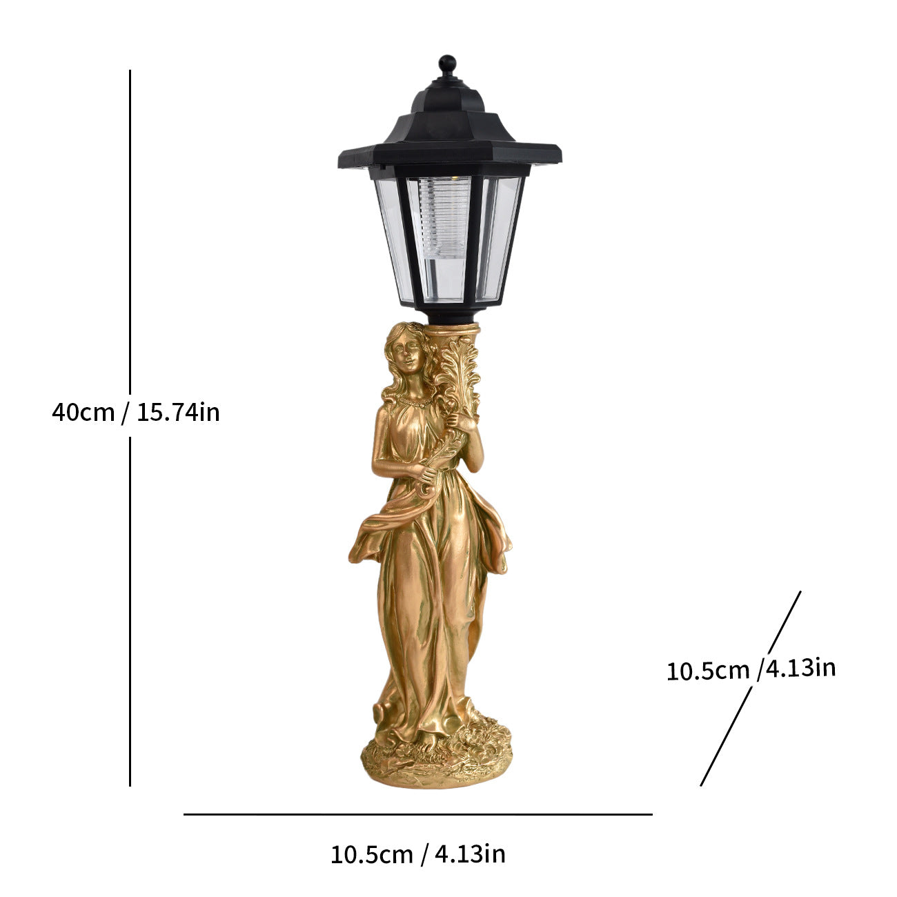 Decorative Solar Garden Lantern Homeandso