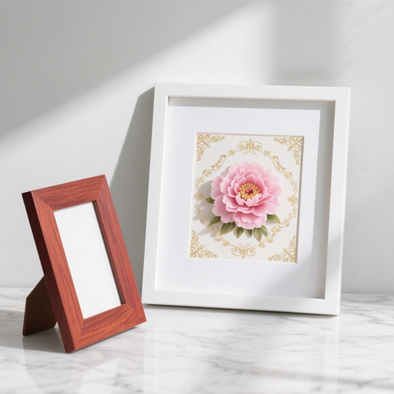 Floral Art Picture Frame