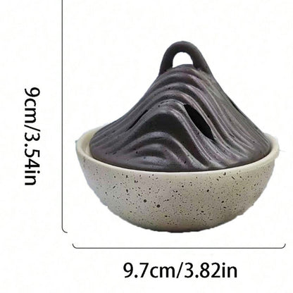 Mountain-Inspired Decorative Incense Holder Homeandso
