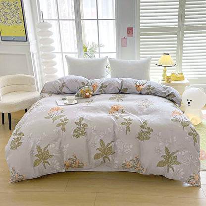 Luxury Floral Print Bedding Set