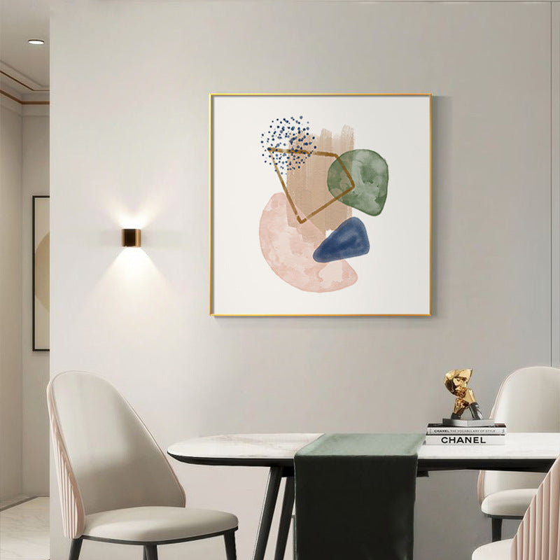 Abstract Expressionist Framed Canvas Artwork Homeandso