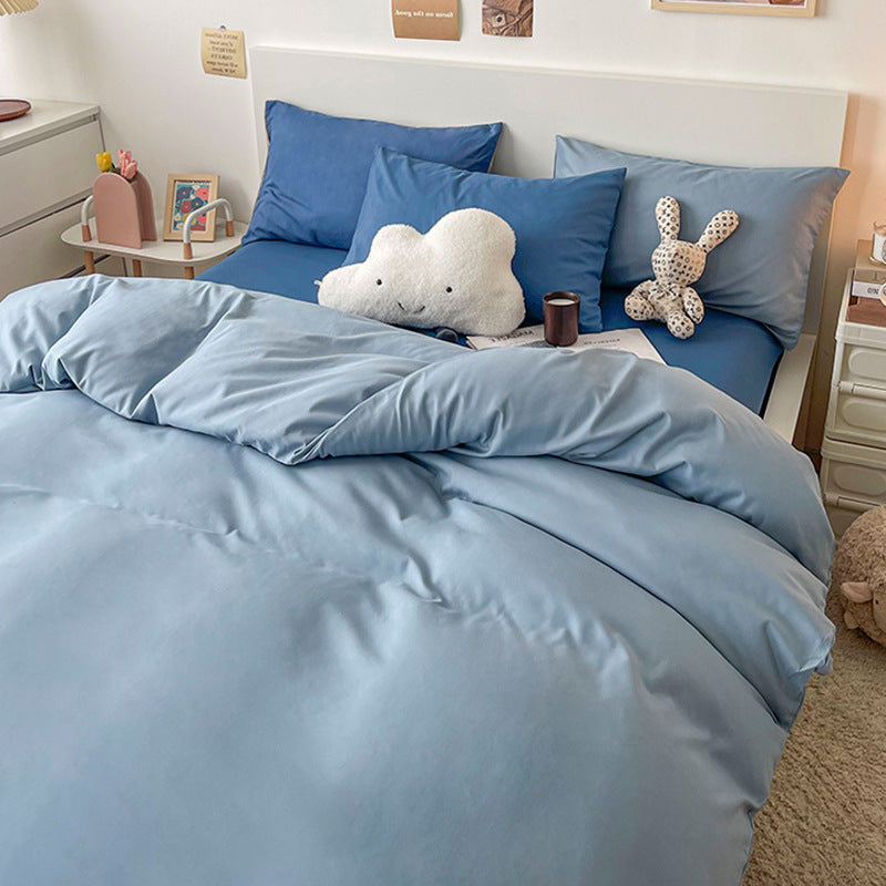 Soft Satin Duvet Cover Set