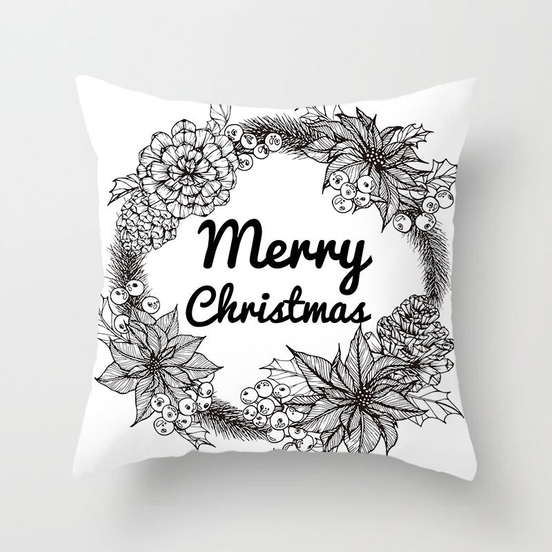 Festliches Weihnachtsmotiv Wurfkissen