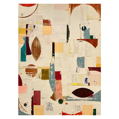 Geometric Abstract Canvas Art Homeandso
