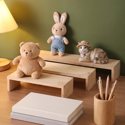 Wooden Minimalist Display Stand Homeandso