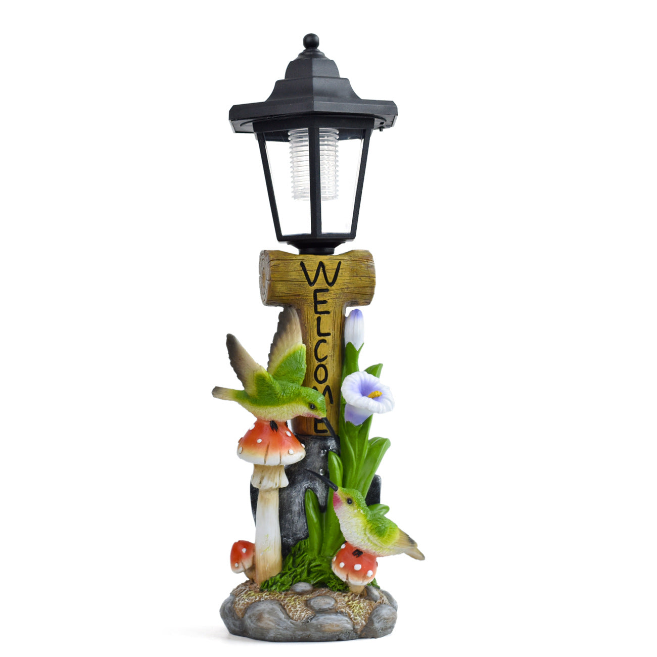 Decorative Frog Lantern Statue Homeandso