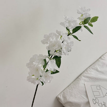 Decorative Cherry Blossom Floral Stem for Home Display