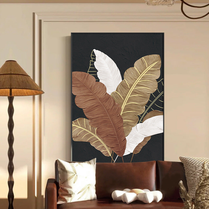 Botanical Leaf Canvas Wall Art Homeandso