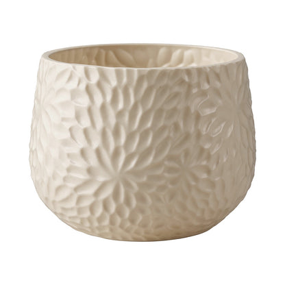 Textured Ceramic Flower Planter Homeandso