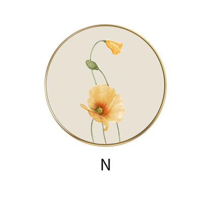 Floral Decorative Wall Plate Homeandso