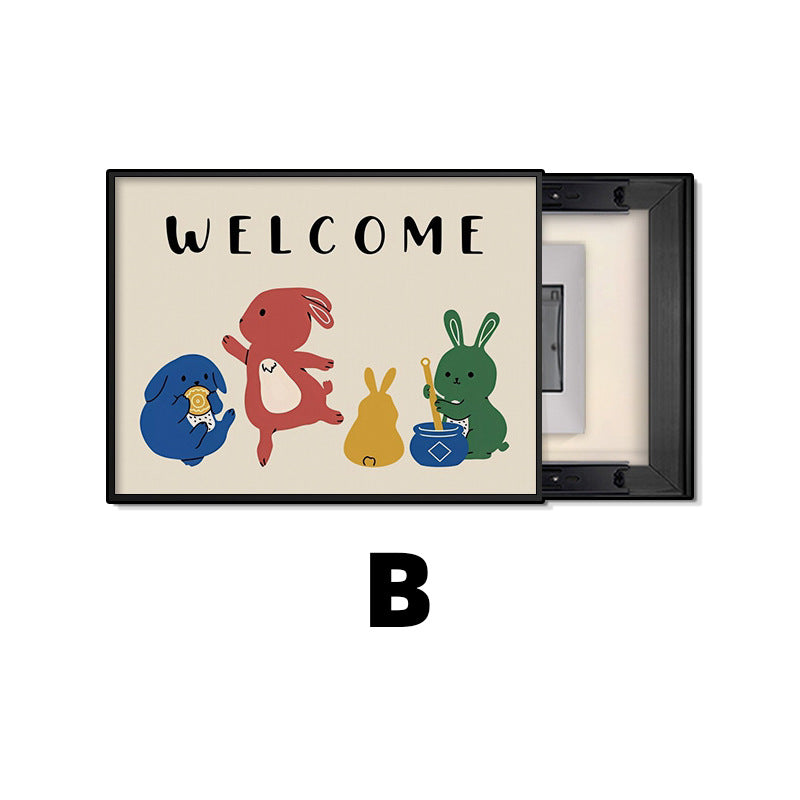 Whimsical Dog-Themed Framed Wall Art Homeandso