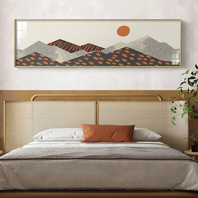 Abstract Brushstroke Framed Art Homeandso