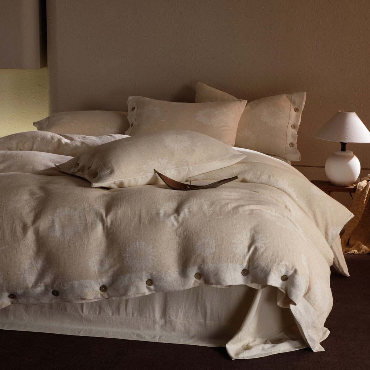 Decorative Luxurious Textured Comforter Set Homeandso