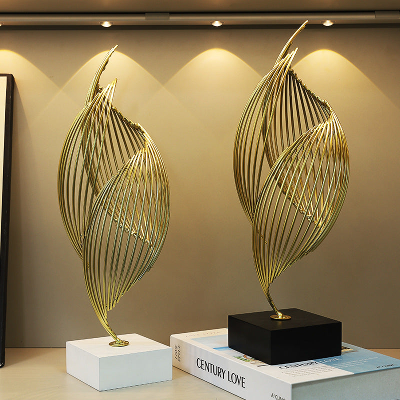 Elegant Decorative Spiral Sculpture Homeandso