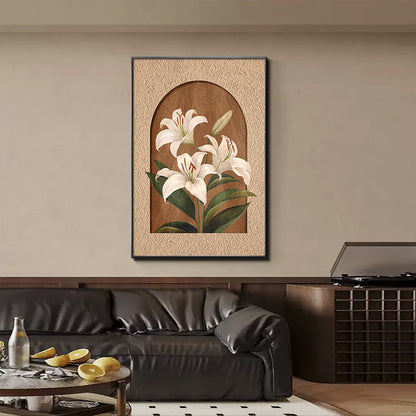 Floral Embellished Framed Wall Art Homeandso