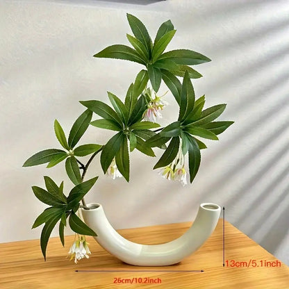 Modern Abstract Ceramic Candle Holder Homeandso