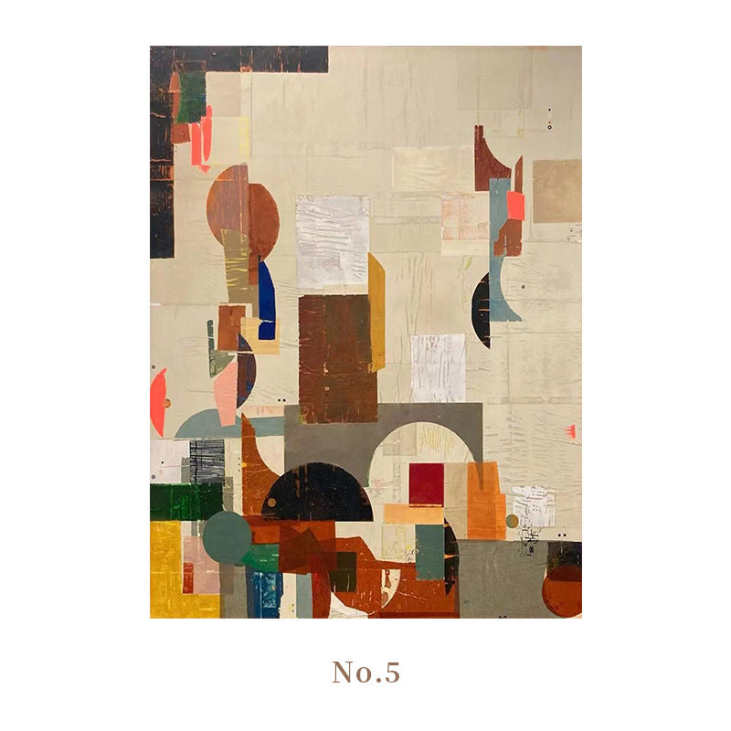 Geometric Abstract Canvas Art Homeandso