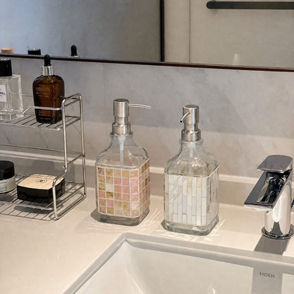 Decorative Liquid Soap Dispenser Set