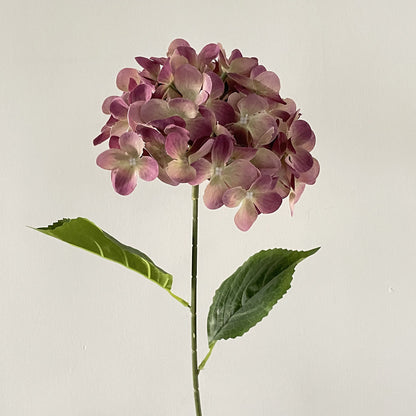 Lifelike Decorative Hydrangea Stem