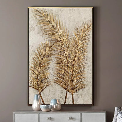 Textured Botanical Wall Décor Homeandso