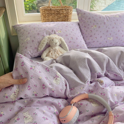 Playful Cartoon Duvet Cover Set Homeandso