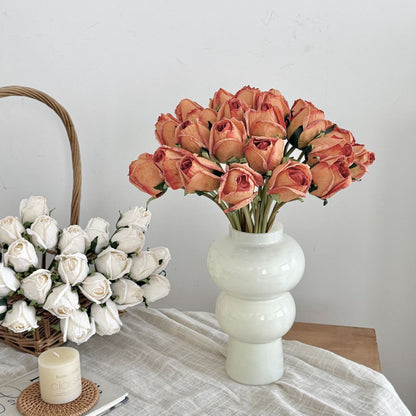 Realistic Fabric Rose Bouquet