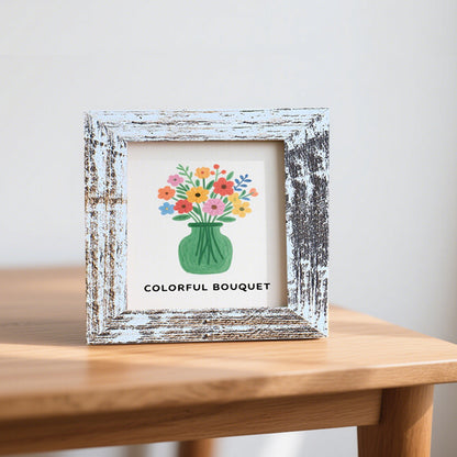 Framed Floral Art Print
