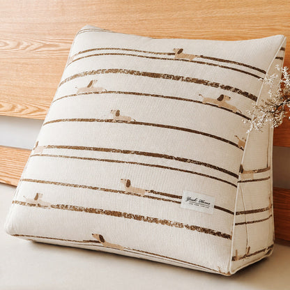 Cozy Textured Reading Pillow