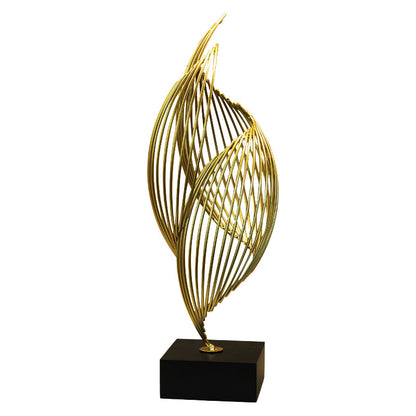 Elegant Decorative Spiral Sculpture Homeandso