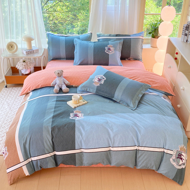 Decorative Tropical Themed Bedding Ensemble Homeandso