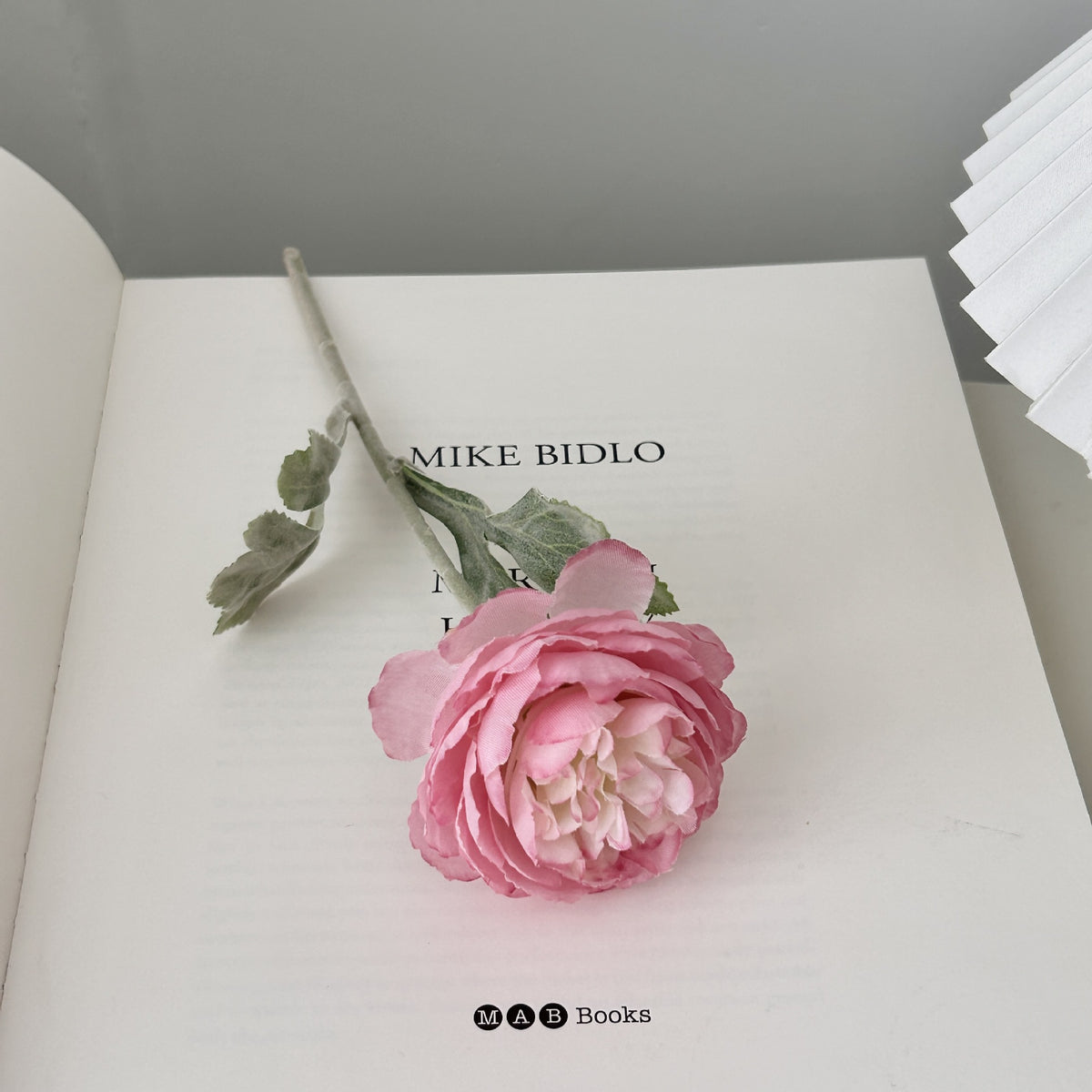 Realistic Fabric Rose Stem