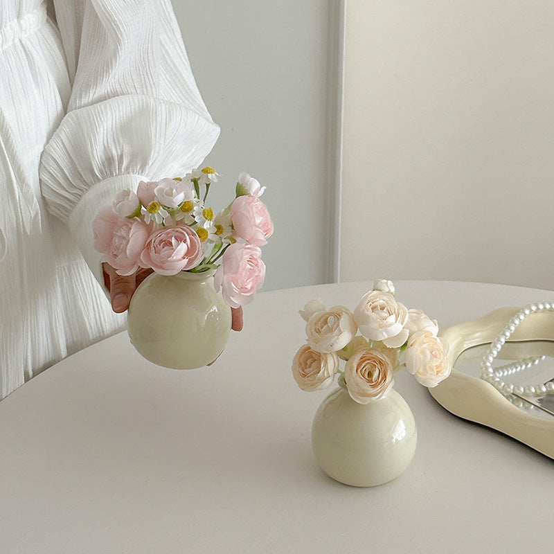 Minimalist Ceramic Decorative Vase Homeandso
