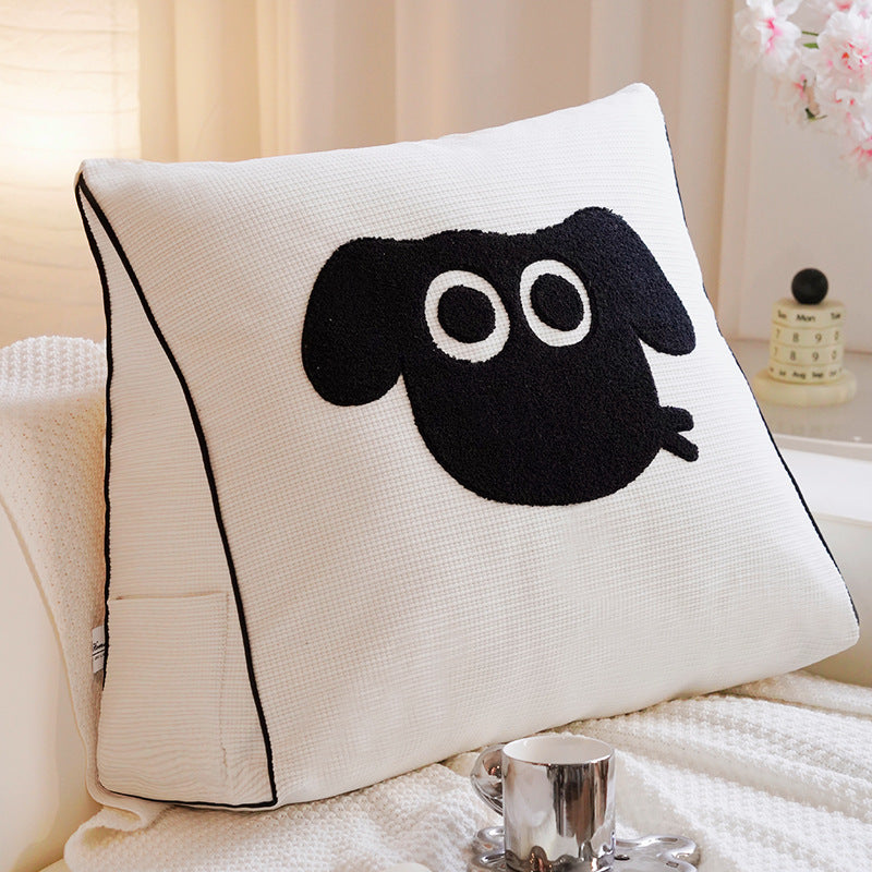 Panda-Shaped Cushion