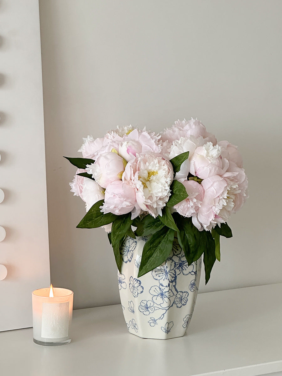 Decorative Floral Ceramic Vase