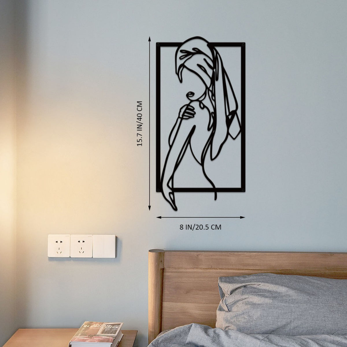 Artistic Line Art Wall Sculpture Homeandso